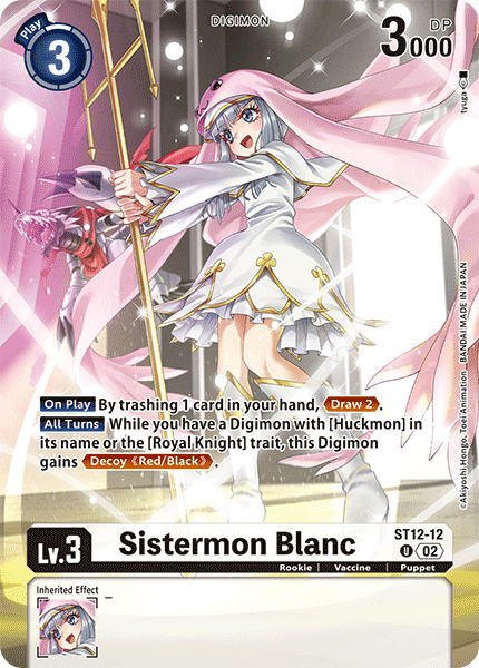 ST12-12 U, Sistermon Blanc (SLS Alternate Art)