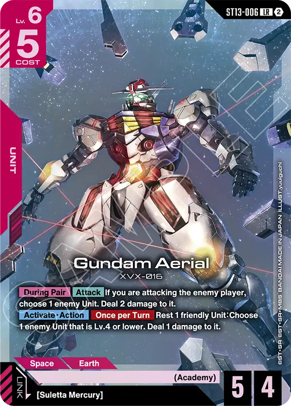 ST13-006, LR, Gundam Aerial