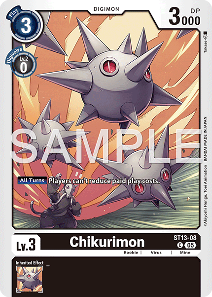 ST13-08, C, Chikurimon (AD1 Reprint)
