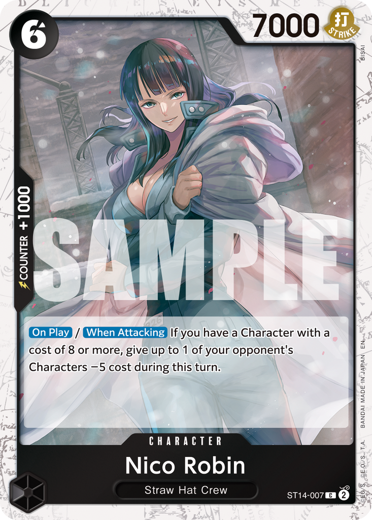 ST14-007, C, Nico Robin (PRB02 Foil)