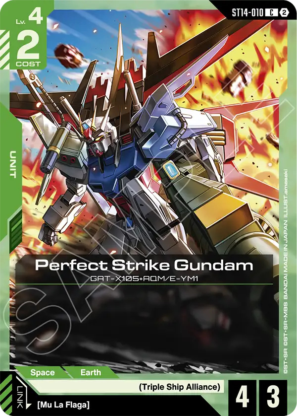 ST14-010, C, Perfect Strike Gundam