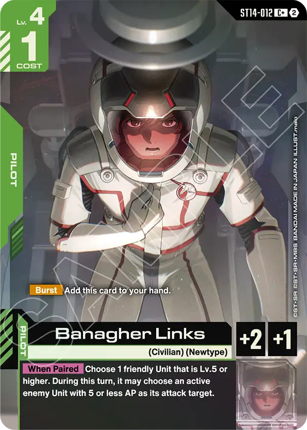 ST14-012, C, Banagher Links (Alternate Art)