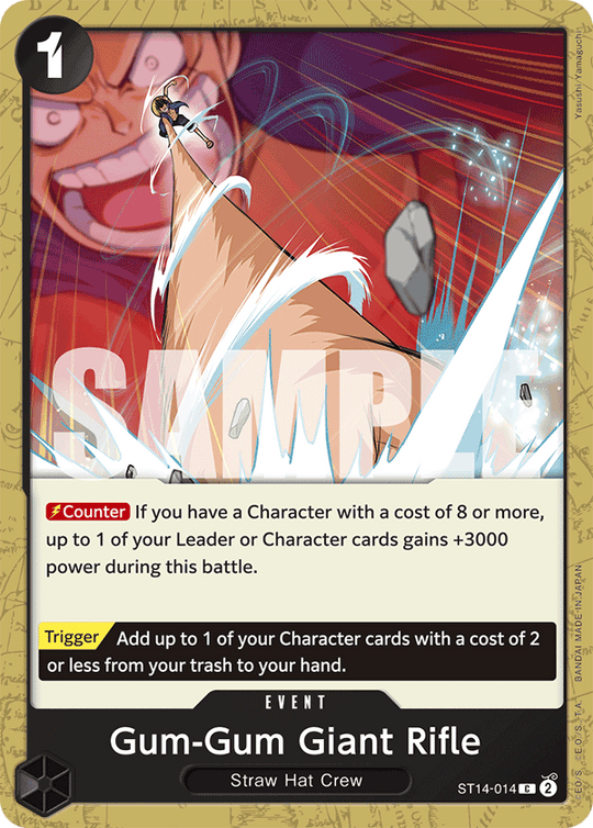 ST14-014, C, Gum-Gum Giant Rifle