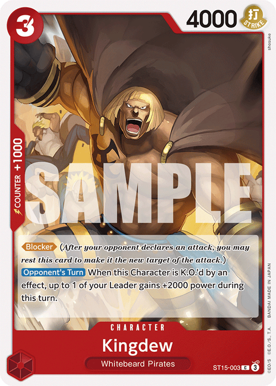 ST15-003, C, Kingdew