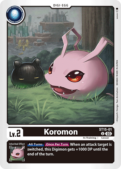 ST15-01, UC, Koromon
