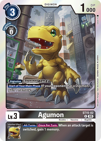 ST15-02, R, Agumon