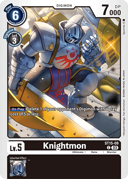 ST15-09, C, Knightmon