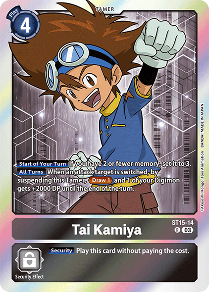 ST15-14, R, Tai Kamiya