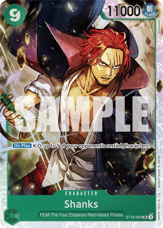 ST16-004, SR, Shanks