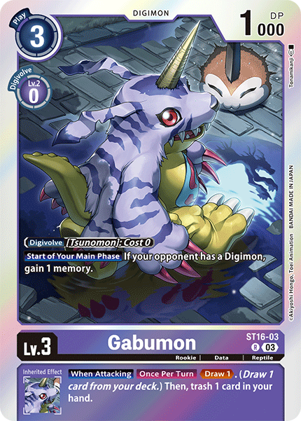 ST16-03, R, Gabumon