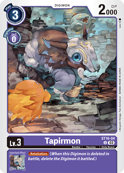 ST16-04, UC, Tapirmon