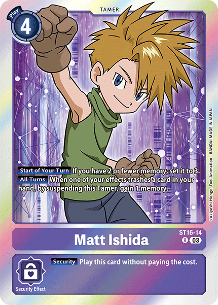 ST16-14, R, Matt Ishida