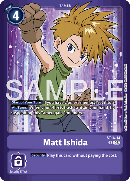 ST16-14, R, Matt Ishida (LM06 Version)