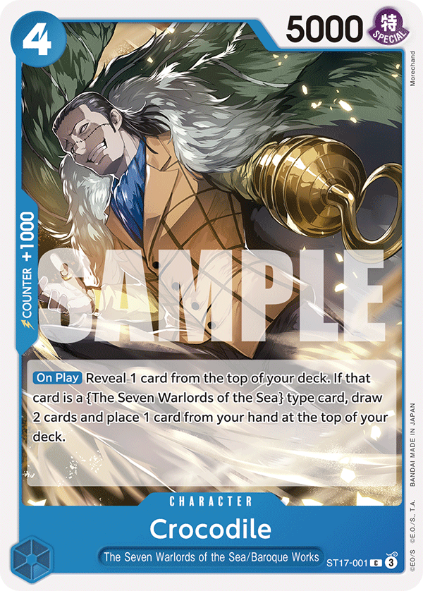 ST17-001, C, Crocodile