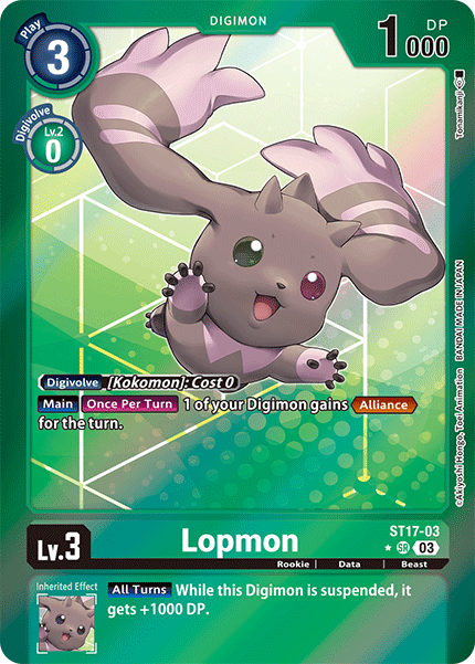ST17-03, SR, Lopmon (Alternate Art)