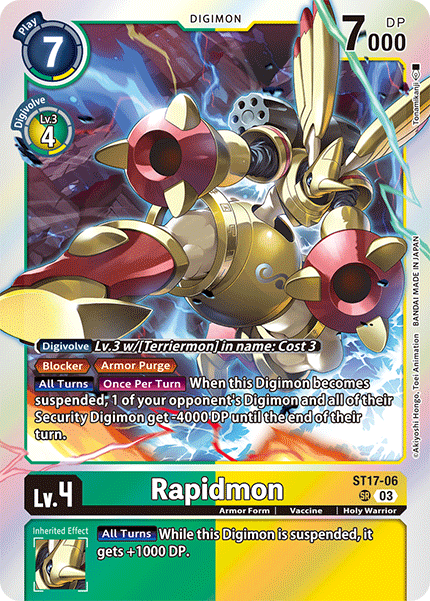ST17-06, SR, Rapidmon - ST17-06