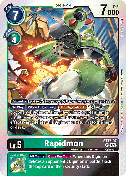 ST17-07, C, Rapidmon - ST17-07