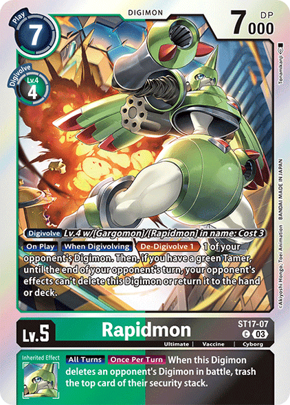 ST17-07, C, Rapidmon - ST17-07