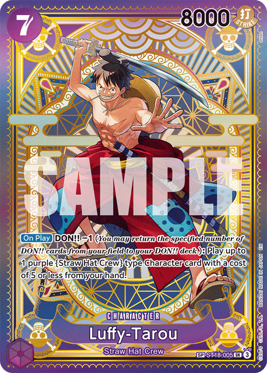 ST18-005, SR, Luffy-Tarou (OP11 Special Rare)