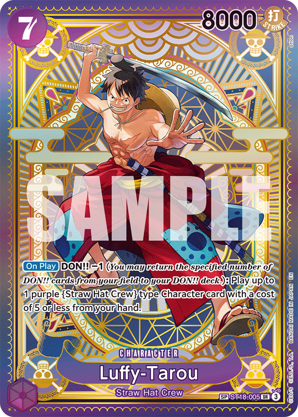 ST18-005, SR, Luffy-Tarou (OP11 Special Rare) Kai of Cards ST18-005, SR, Luffy-Tarou (OP11 Special Rare) Kai of Cards
