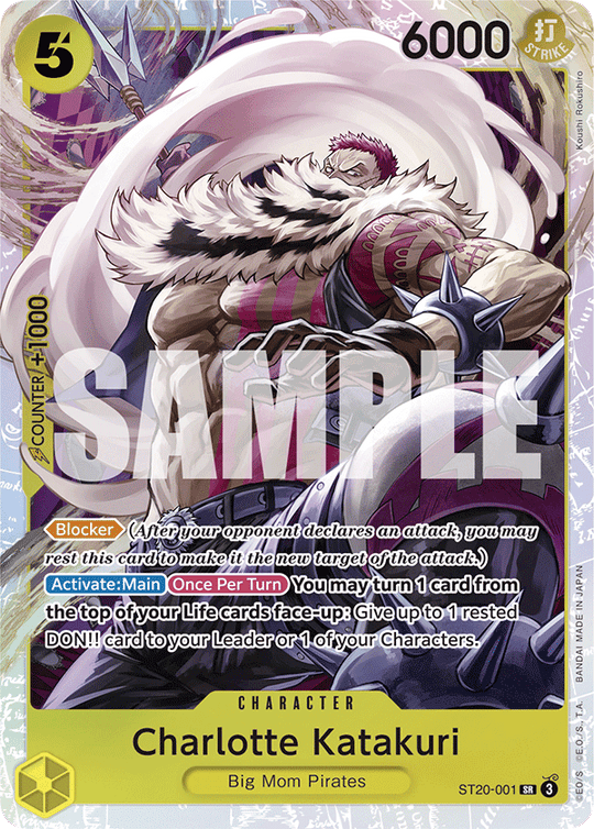 ST20-001, SR, Charlotte Katakuri
