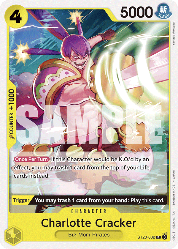 ST20-002, C, Charlotte Cracker