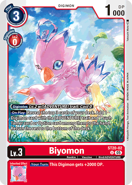 ST20-02, UC, Biyomon