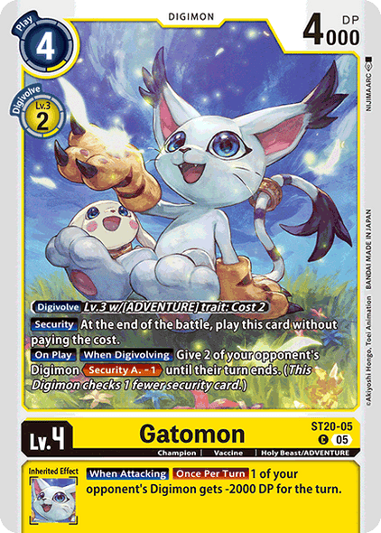 ST20-05, C, Gatomon