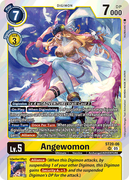 ST20-06, SR, Angewomon