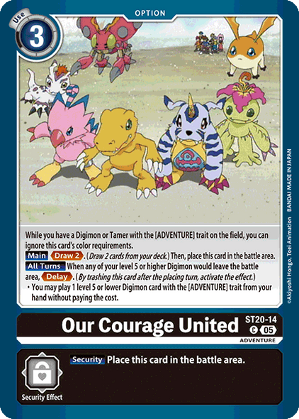 ST20-14, C, Our Courage United