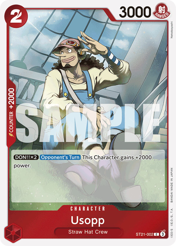 ST21-002, C, Usopp