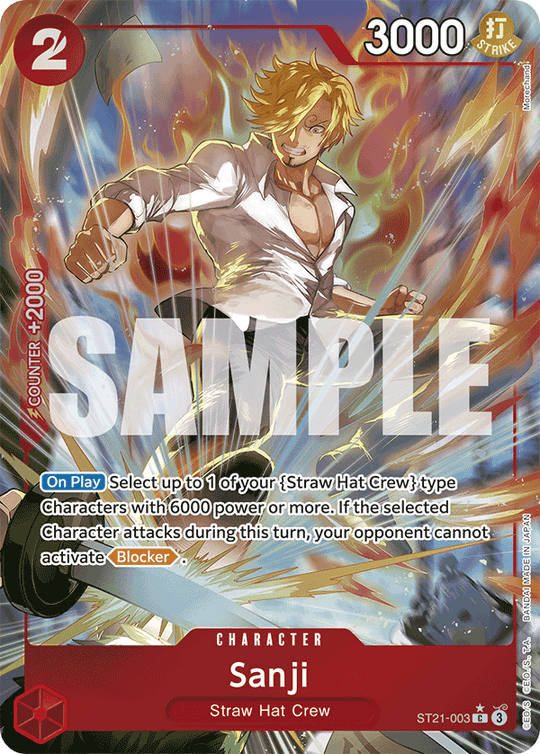 ST21-003, C, Sanji (Alternate Art)
