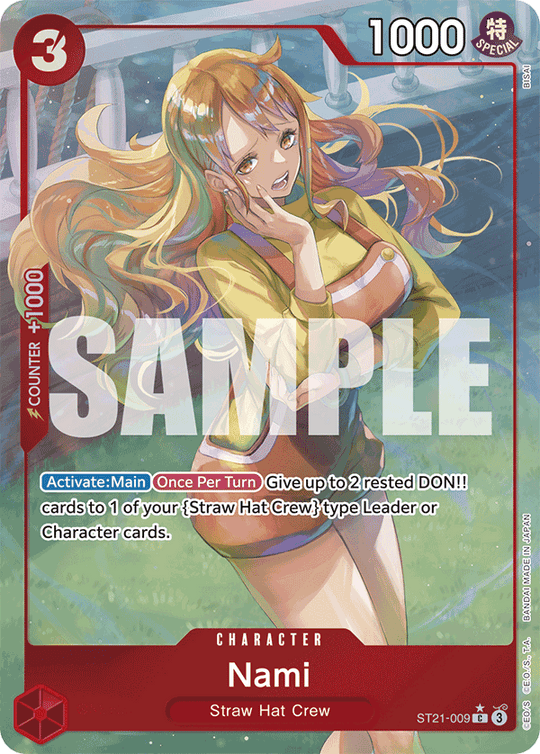 ST21-009, C, Nami (Alternate Art)
