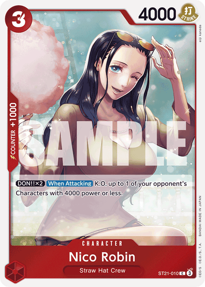 ST21-010, C, Nico Robin