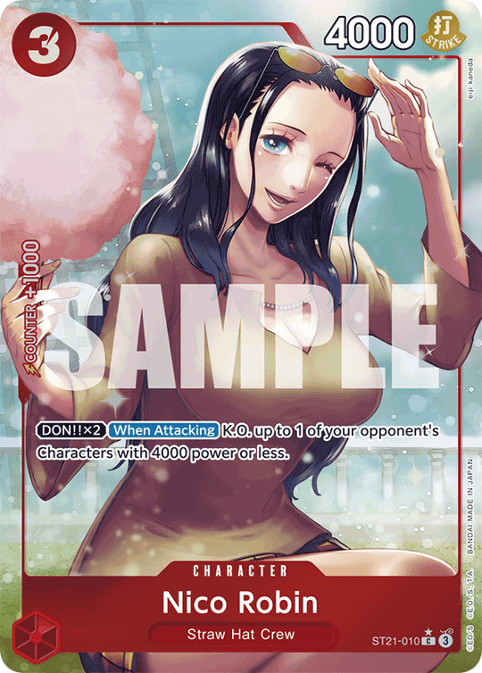 ST21-010, C, Nico Robin (Alternate Art)