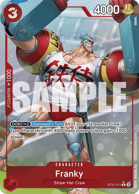 ST21-011, C, Franky (Alternate Art)
