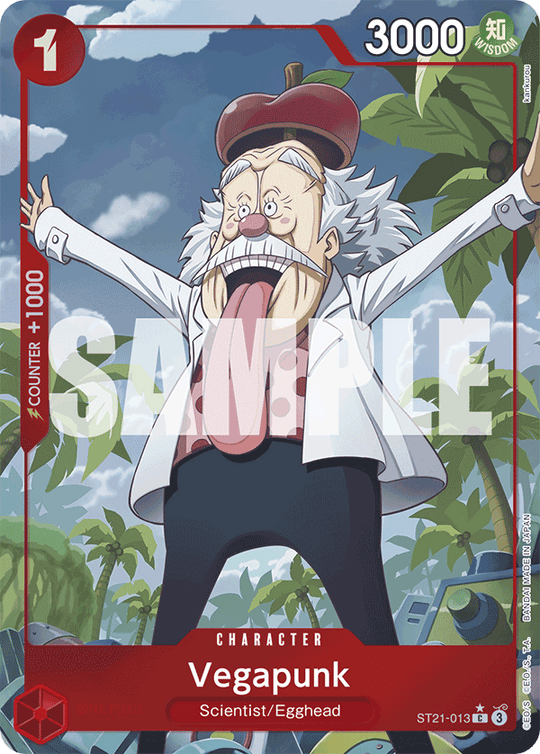 ST21-013, C, Vegapunk (Alternate Art)