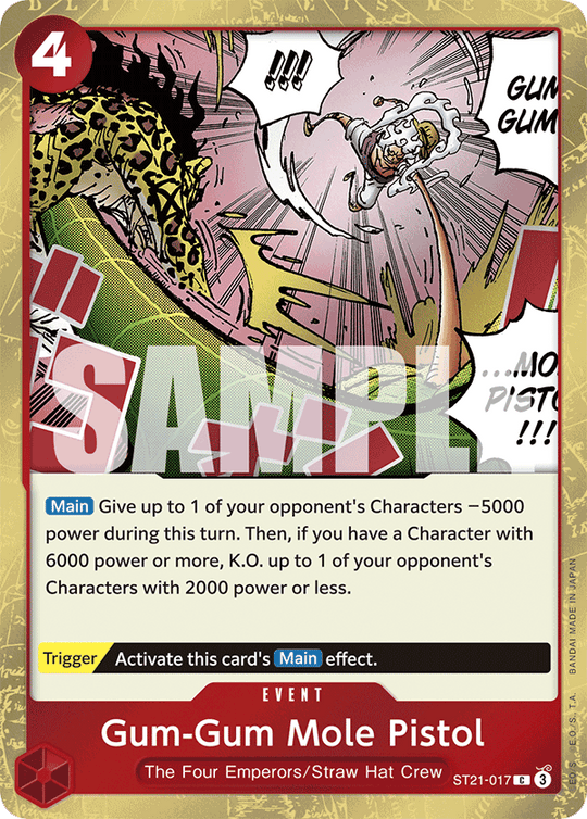 ST21-017, C, Gum-Gum Mole Pistol