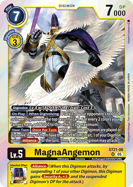 ST21-06, SR, MagnaAngemon