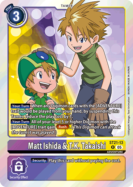 ST21-13, R, Matt Ishida & T.K. Takaishi