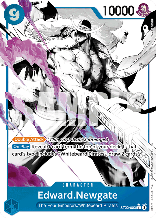 ST22-003, C, Edward.Newgate (Alternate Art)