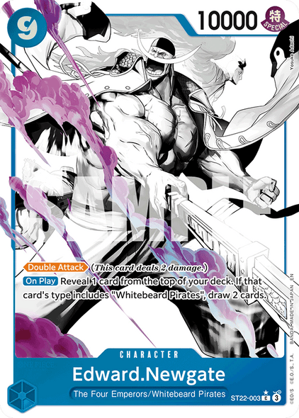 ST22-003, C, Edward.Newgate (Alternate Art)