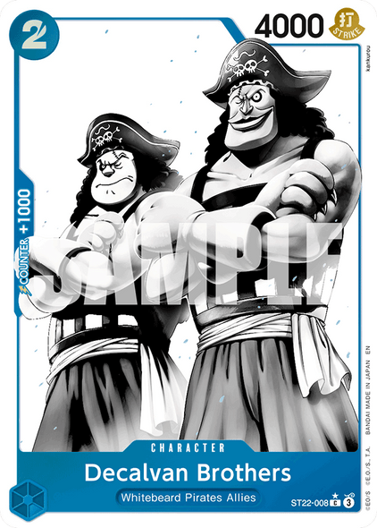 ST22-008, C, Decalvan Brothers (Alternate Art)