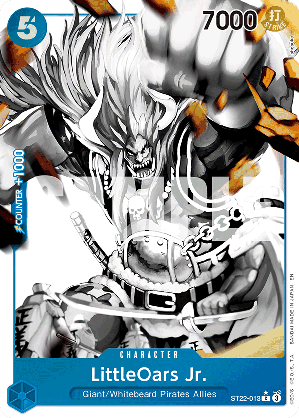 ST22-013, C, LittleOars Jr. (Alternate Art)