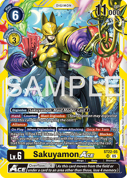 ST22-05, SR, Sakuyamon ACE