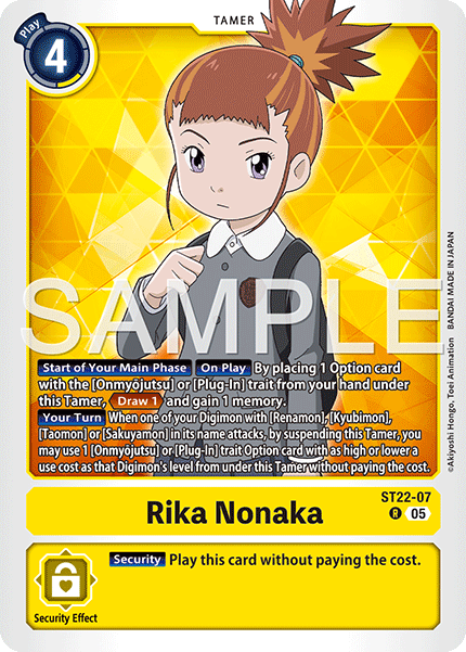 ST22-07, R, Rika Nonaka