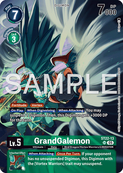 ST22-13, SR, GrandGalemon