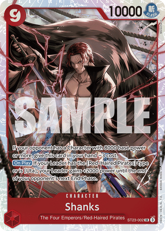 ST23-002, SR, Shanks