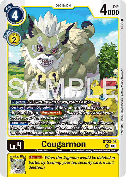 ST23-03, UC, Cougarmon