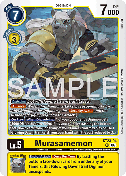 ST23-04, UC, Murasamemon